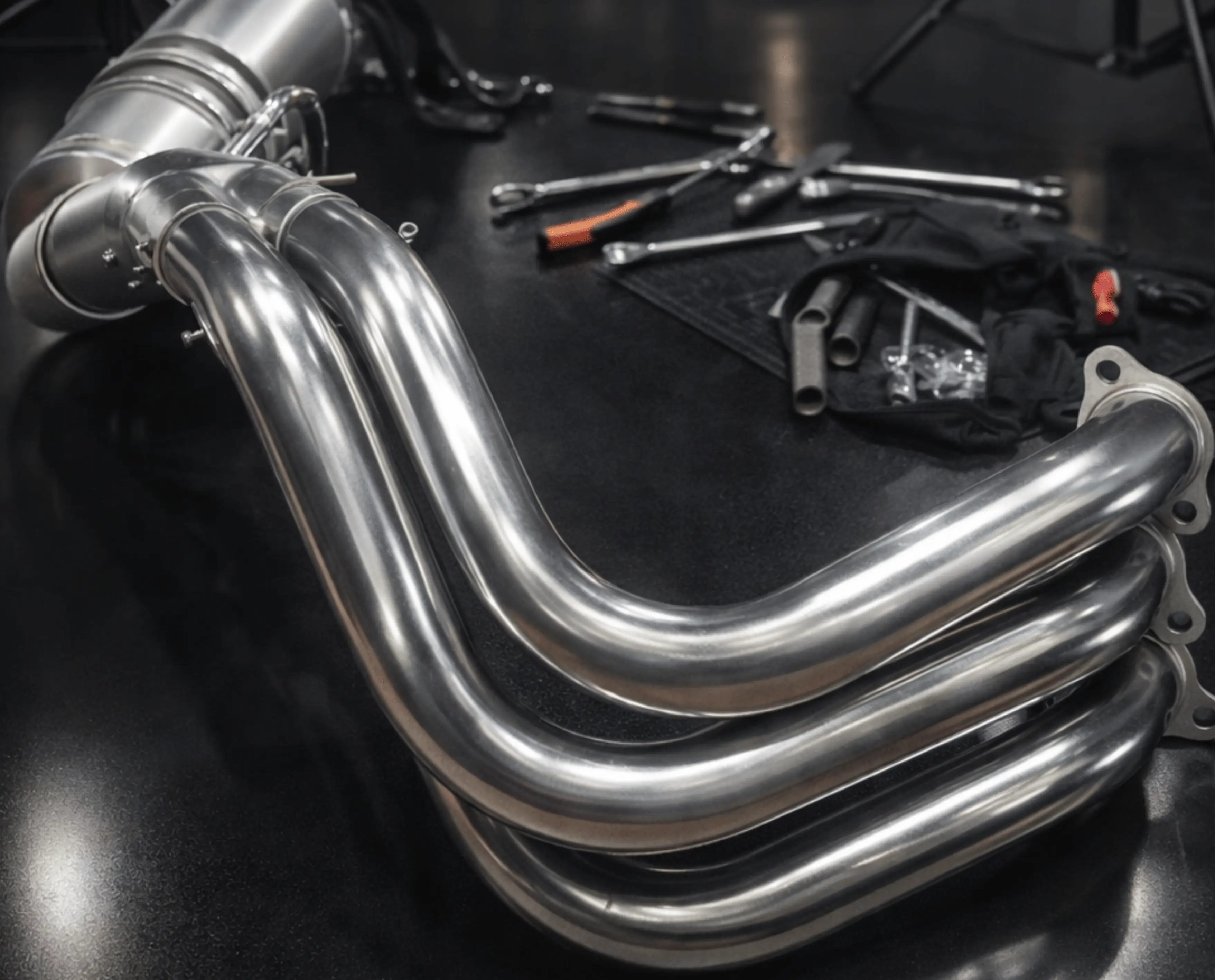 Signature Exhaust Enhancement metal refinement service by MOTOSAKA Detailing
